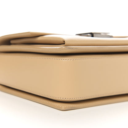 Saint Laurent Calfskin Medium Bellechasse Satchel Beige 7 of 9