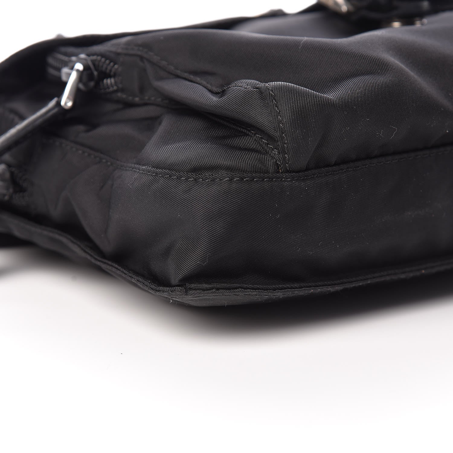 Prada Nylon Vela Messenger Black 8 of 9