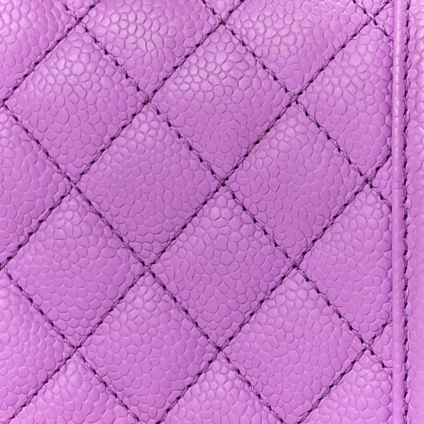 Caviar Quilted Small Boy Flap Violet