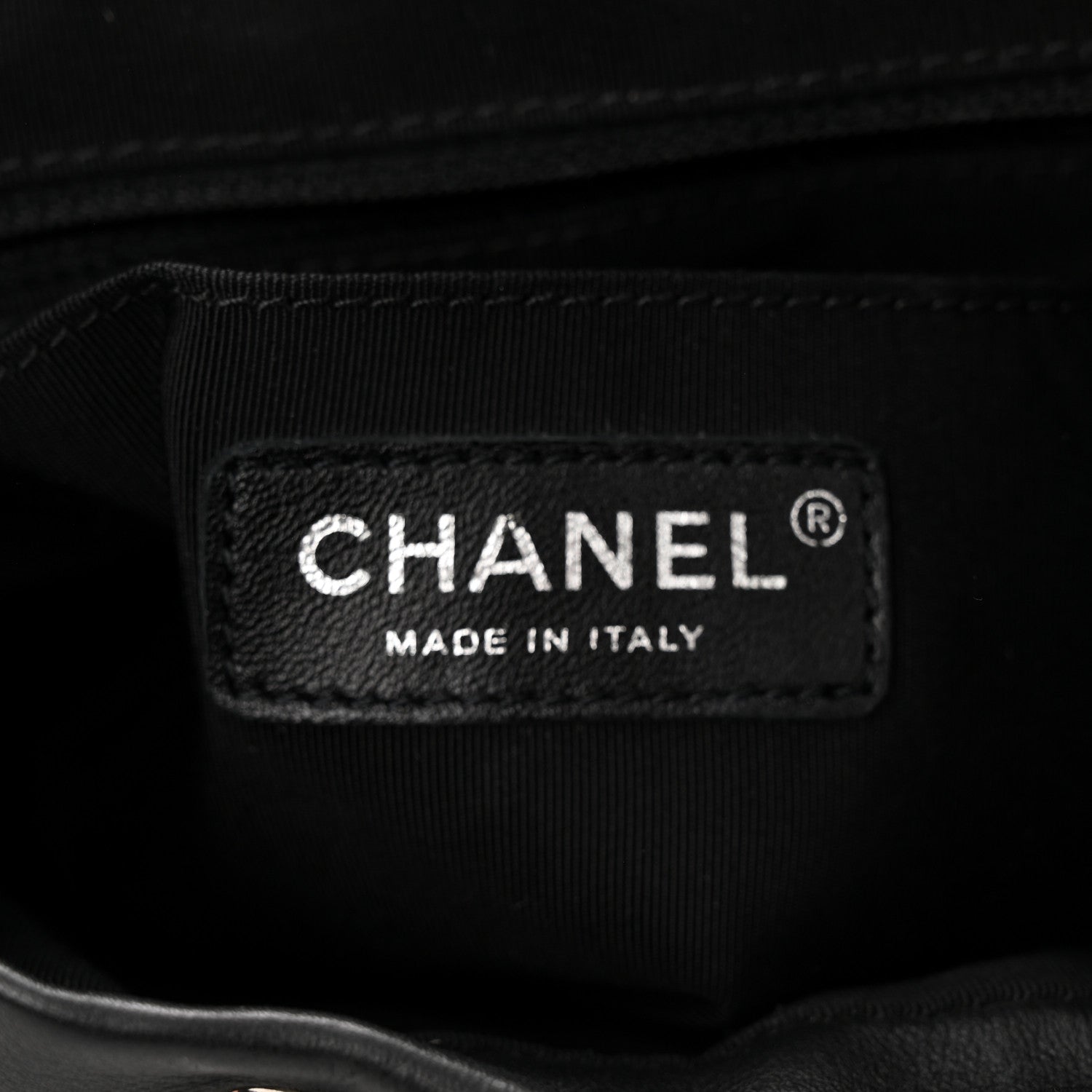 Chanel Lambskin Chevron Quilted Small Urban Spirit Backpack Black 6 of 10