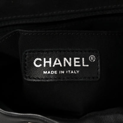 Chanel Lambskin Chevron Quilted Small Urban Spirit Backpack Black 6 of 10