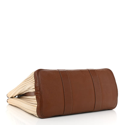 Hermes Ribbed Canvas Negonda Garden Party MM 36 4 of 13