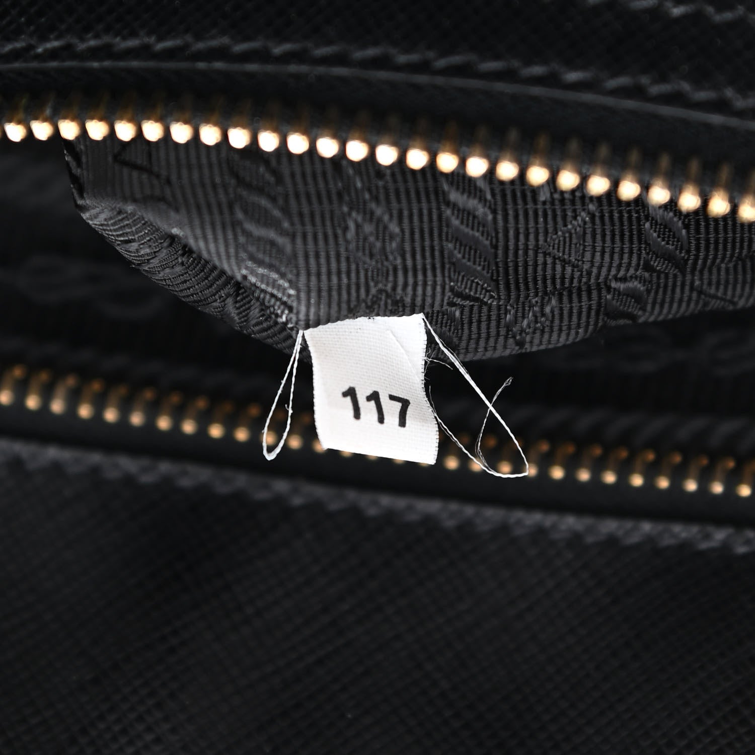 Prada Saffiano Medium Galleria Double Zip Tote Black 7 of 10