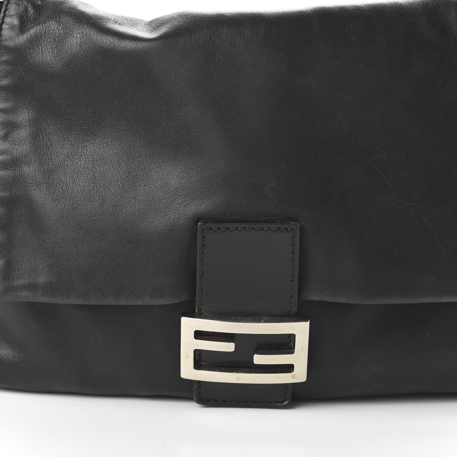 Fendi Lambskin Mama Baguette Black 8 of 8