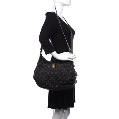 Louis Vuitton Denim Mahina XS Black 2 of 10