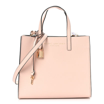 Marc Jacobs Calfskin Mini Grind Tote Bag Peach Whip 1 of 9