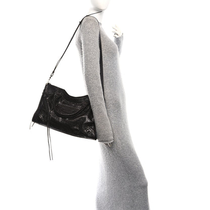 Balenciaga Agneau Arena Classic Hardware Medium Le City Espresso 2 of 10
