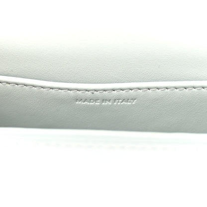Celine Shiny Calfskin Mini Claude Soft Blue 6 of 10