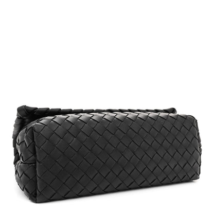 Bottega Veneta Nappa Intrecciato Baby Olimpia Shoulder Bag Black 4 of 10