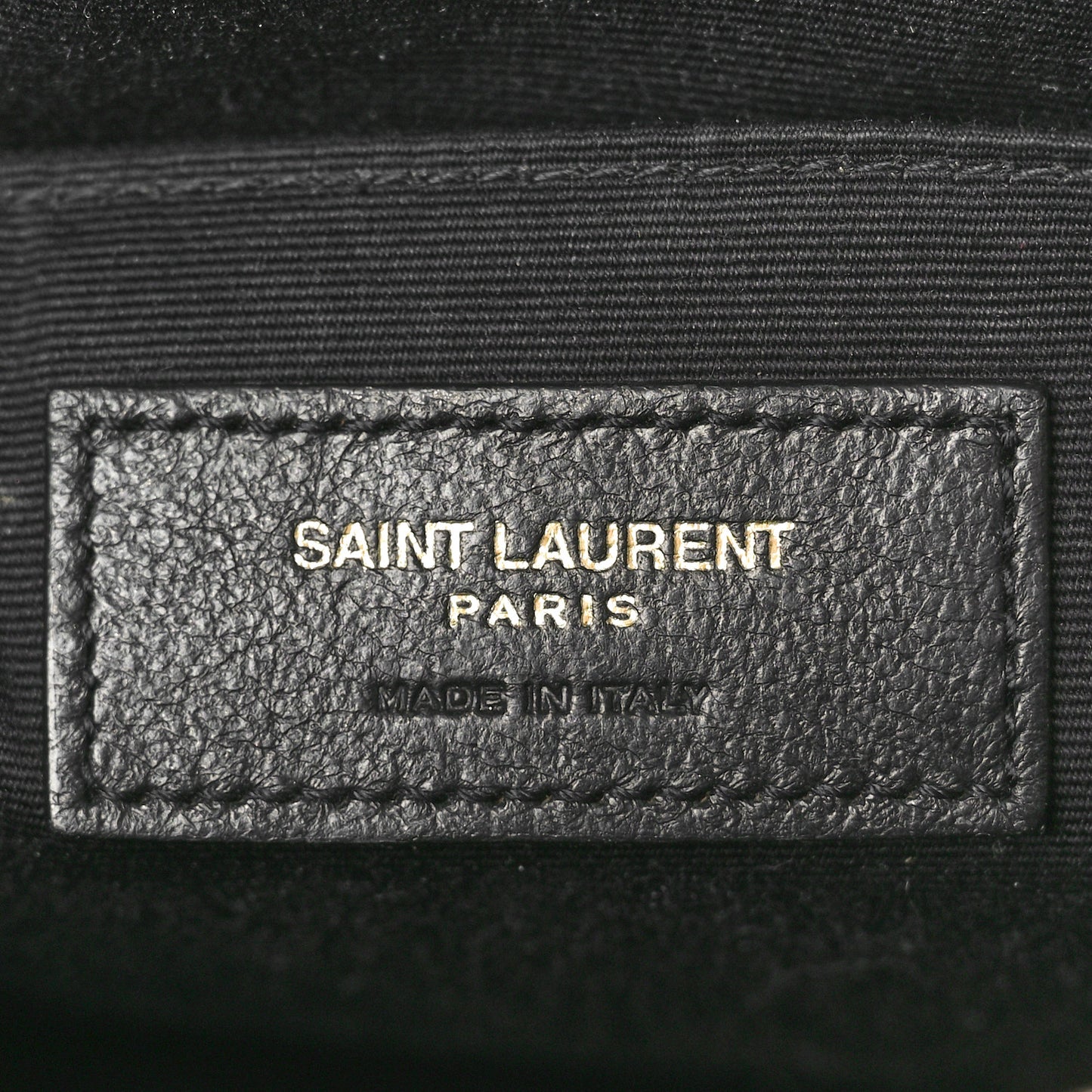 Calfskin Matelasse Monogram Lou Camera Bag Black