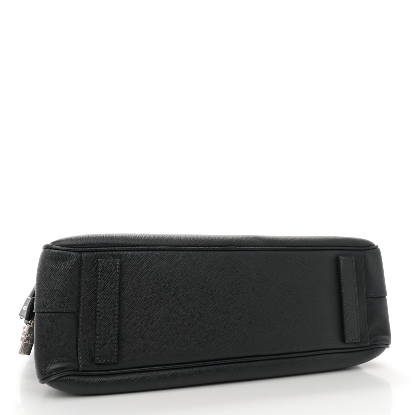 Saffiano Travel Briefcase Black