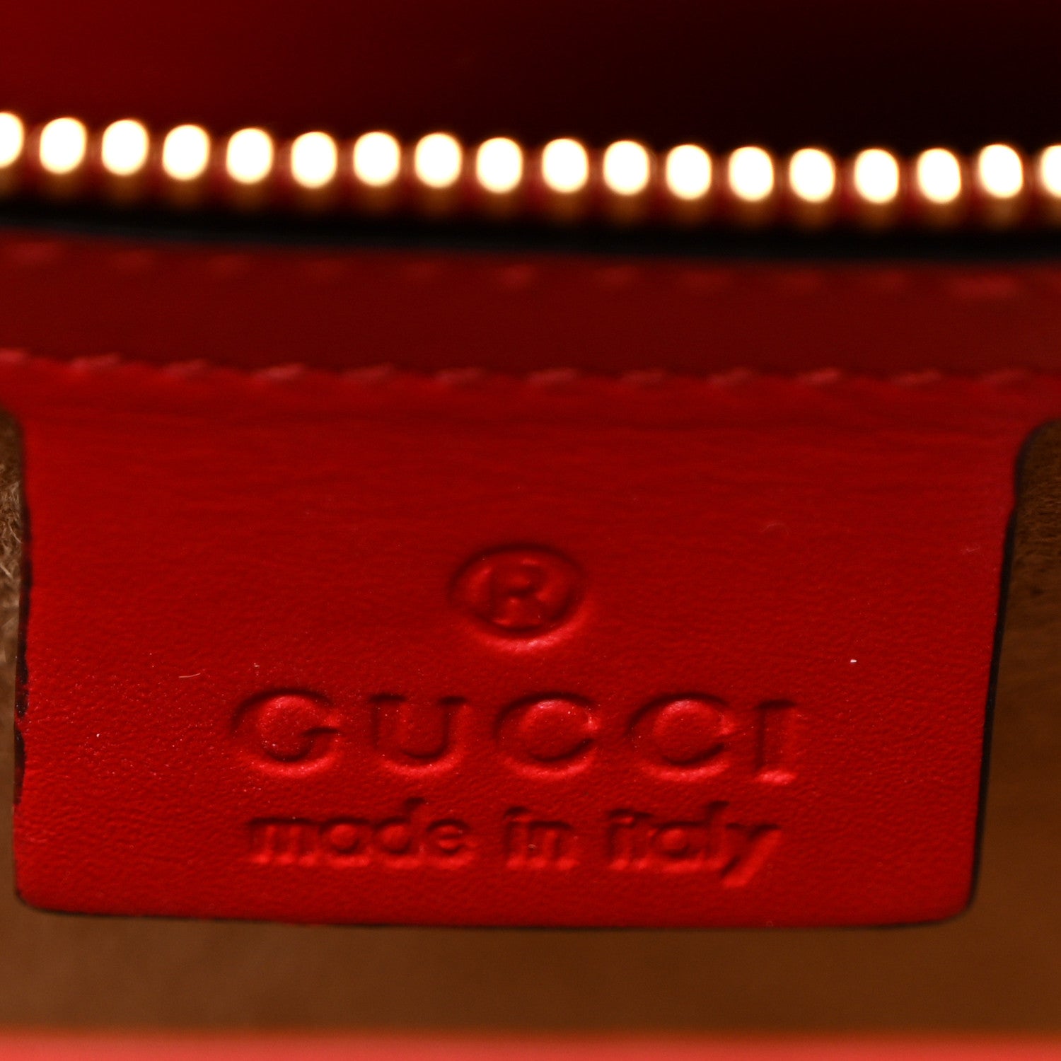 Gucci Calfskin Small Sylvie Shoulder Bag Hibiscus Red 6 of 10