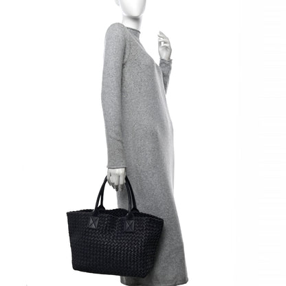Bottega Veneta Nappa Intrecciato Small Cabat Dark Purple 3 of 11