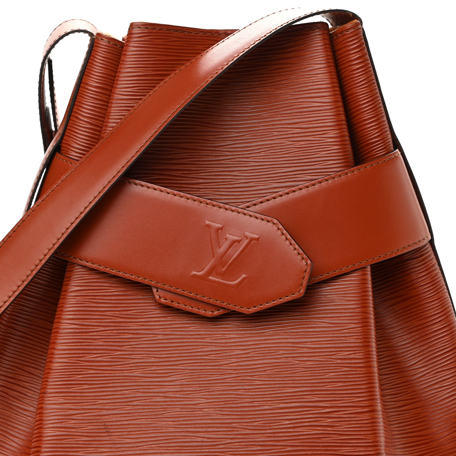Louis Vuitton Epi Sac D'Epaule Kenyan Fawn 6 of 11