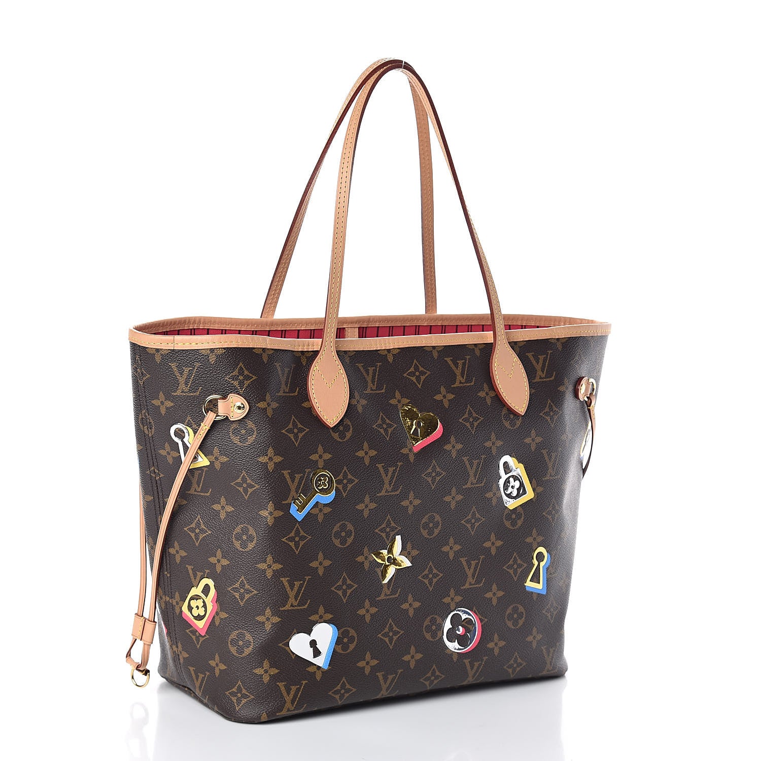 Louis Vuitton Monogram Love Locks Neo Neverfull MM 3 of 10