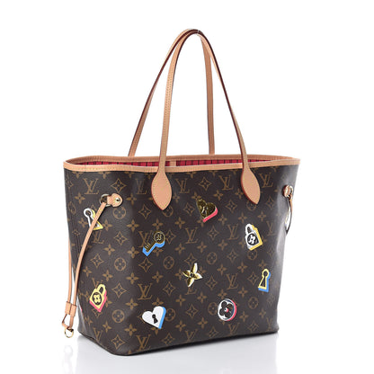 Louis Vuitton Monogram Love Locks Neo Neverfull MM 3 of 10