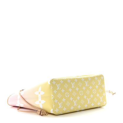 Louis Vuitton Monogram Giant By The Pool Neverfull MM Light Pink 4 of 9