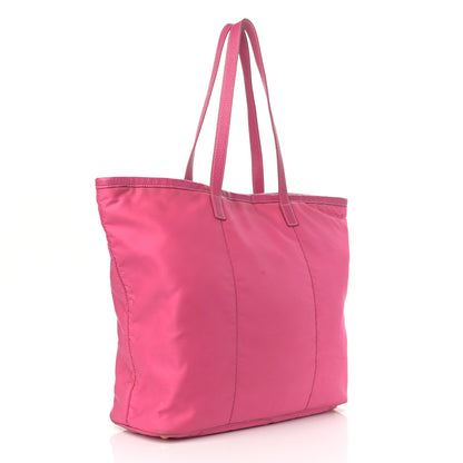 Prada Tessuto Nylon Jacquard Logo Tote 3 of 17