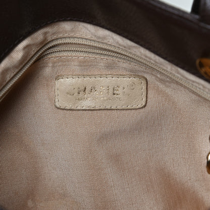 Chanel Caviar CC Tote Brown 4 of 10