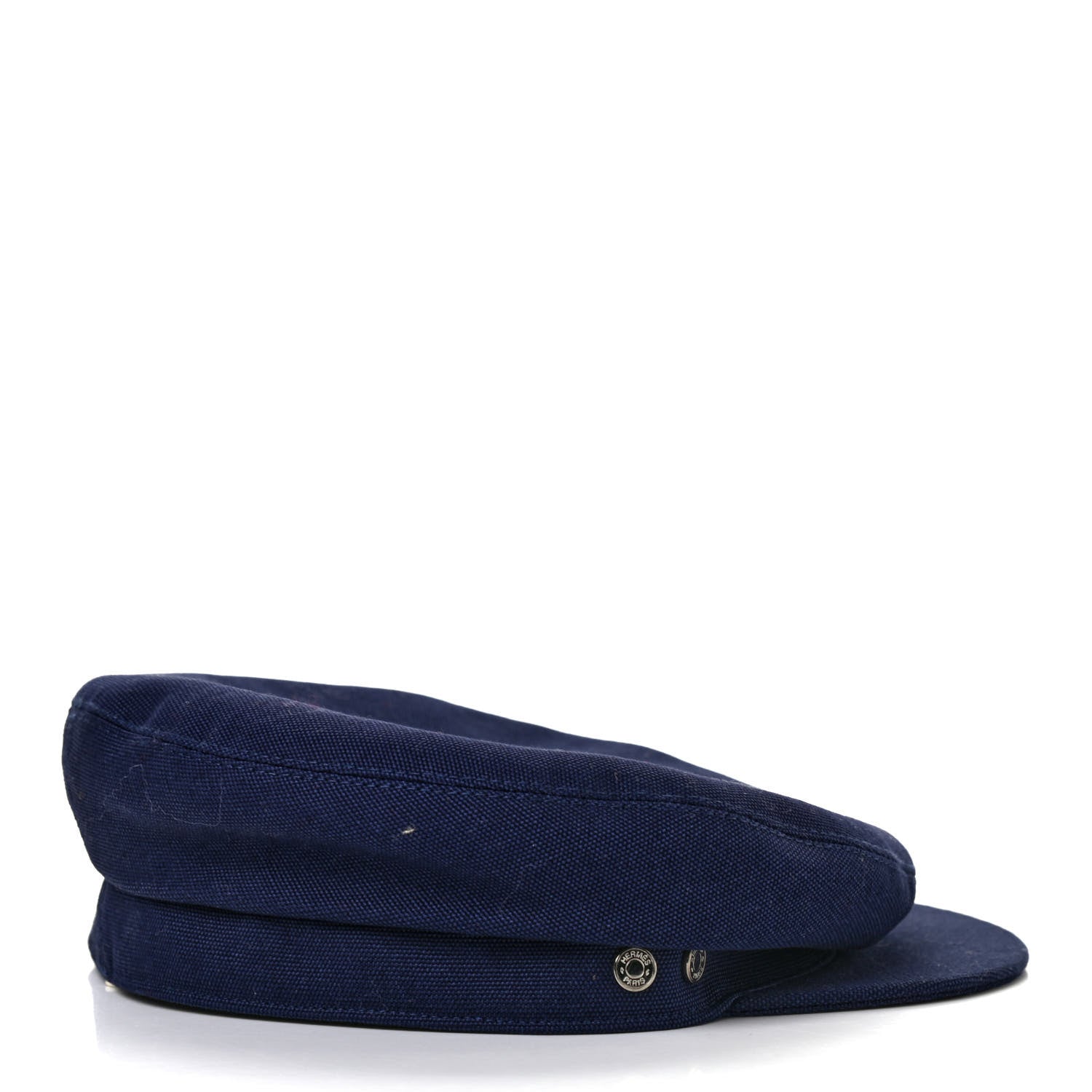 Hermes Cotton Womens Vauban Cap 58 Marine 5 of 8