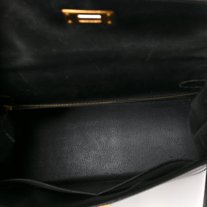 Hermes Box Kelly Sellier 28 Black 5 of 10