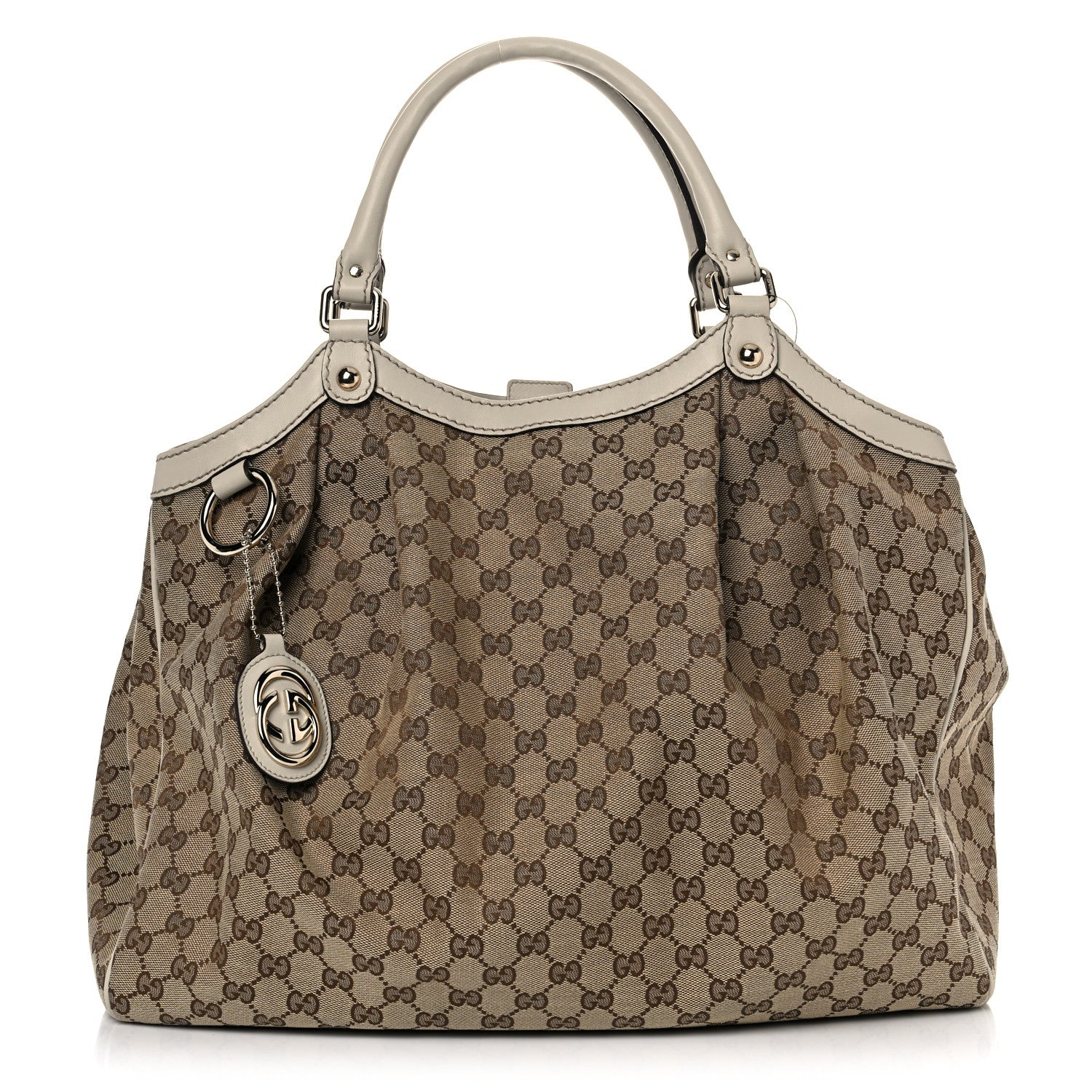Gucci Monogram Large Sukey Tote Off White 1 of 11