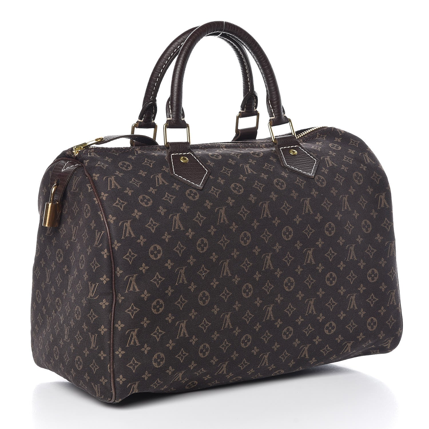 Louis Vuitton Mini Lin Speedy 30 Ebene 3 of 8