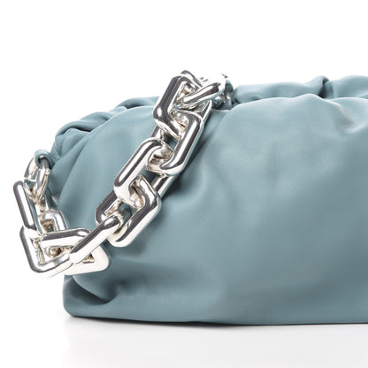 Bottega Veneta Calfskin The Pouch Chain Linloleum 8 of 10