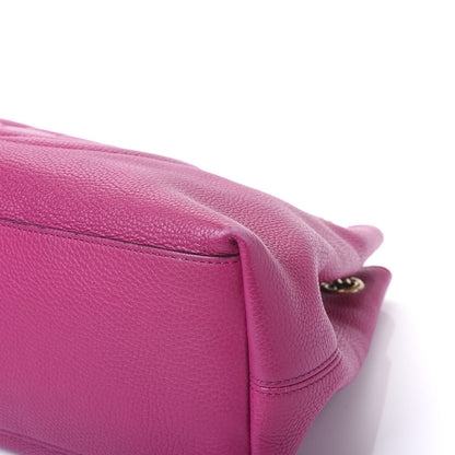 Gucci Cellarius Calfskin Medium Soho Chain Shoulder Bag Bright Bouganville 10 of 12