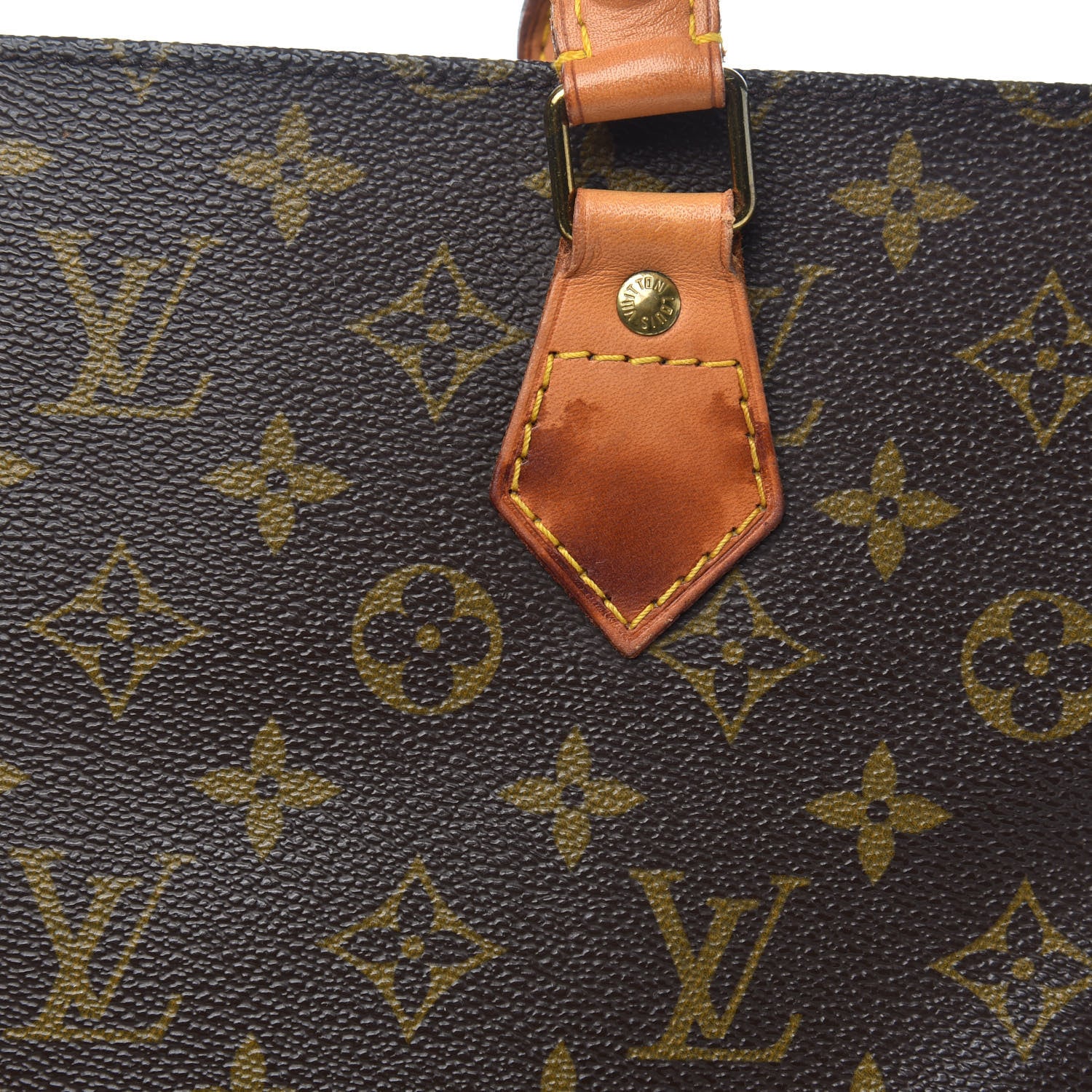 Louis Vuitton Monogram Sac Plat 12 of 13