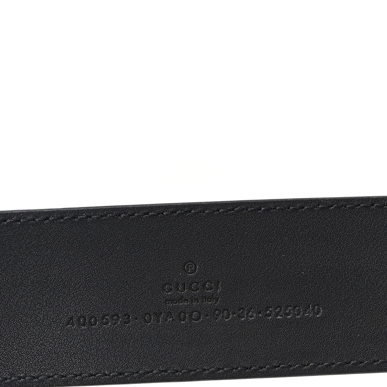 Gucci Calfskin Double G 40mm Belt 90 36 Black 3 of 5