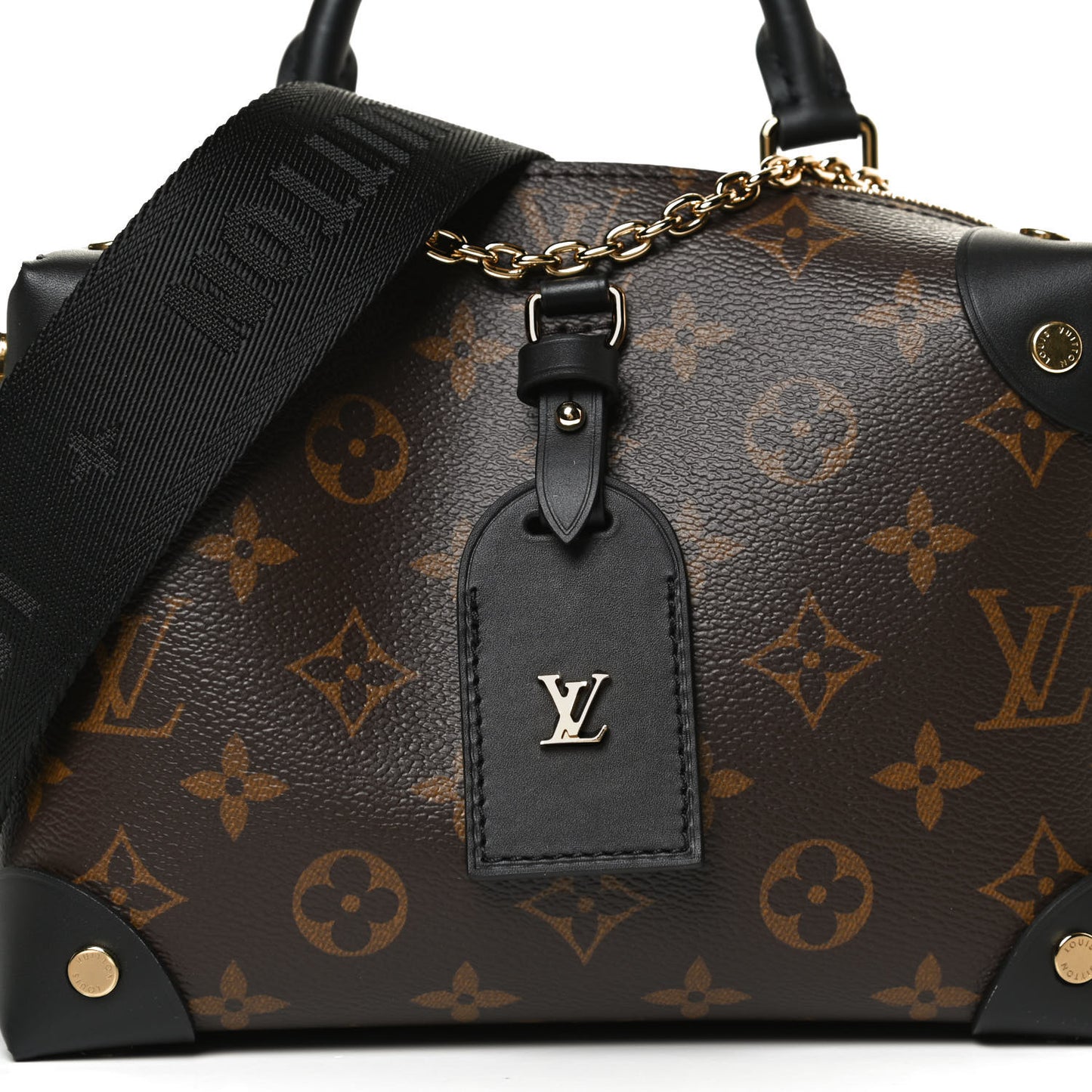Monogram Petite Malle Souple Black