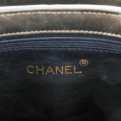 Chanel Metallic Lambskin Quilted Tassel Shoulder Bag Green 6 of 8