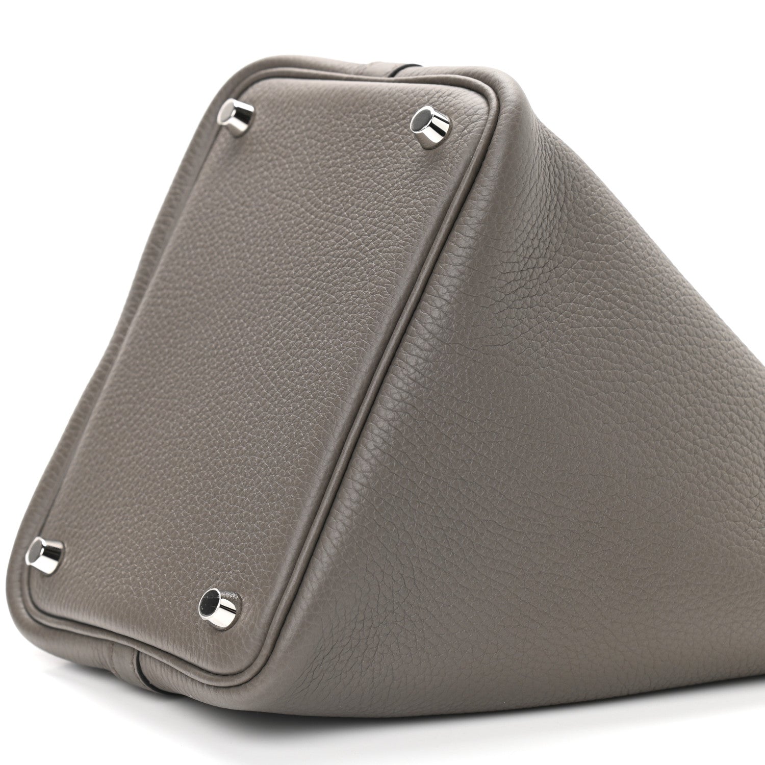 Hermes Taurillon Clemence Picotin Lock 18 PM Etain 9 of 9