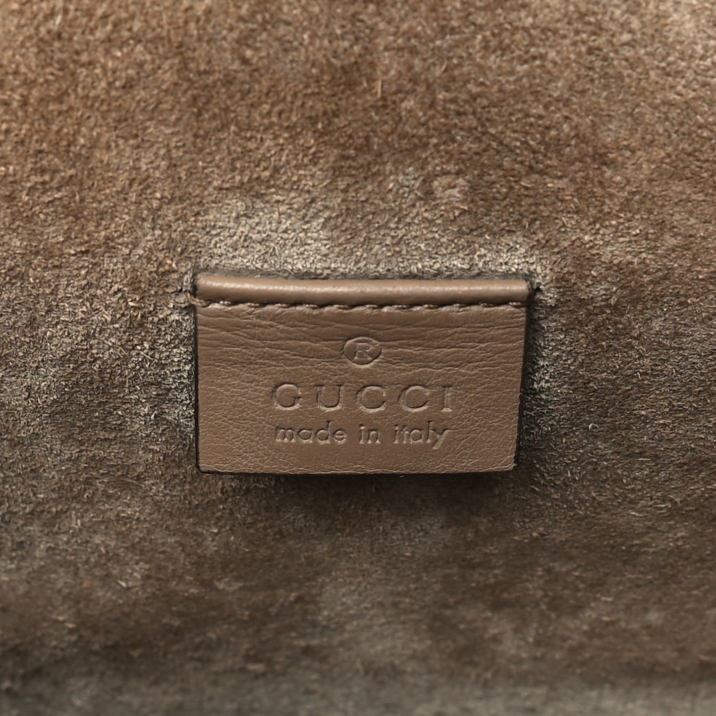 GG Supreme Monogram Mini Dionysus Shoulder Bag Taupe