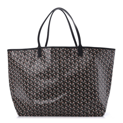 Goyard Goyardine Saint Louis Claire Voie GM Black Pink 3 of 14