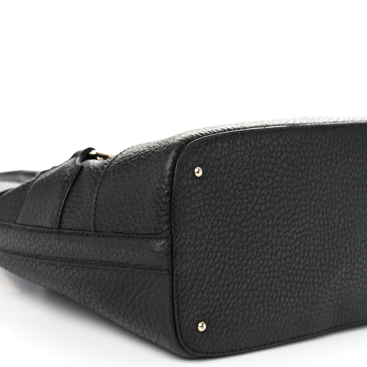 Gucci Calfskin Medium Hasler Tote Black 10 of 10