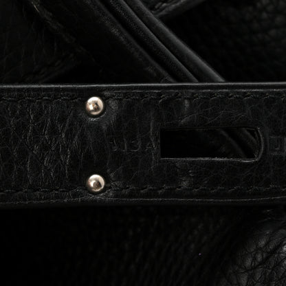 Hermes Taurillon Clemence JPG Birkin 42 Black 7 of 10