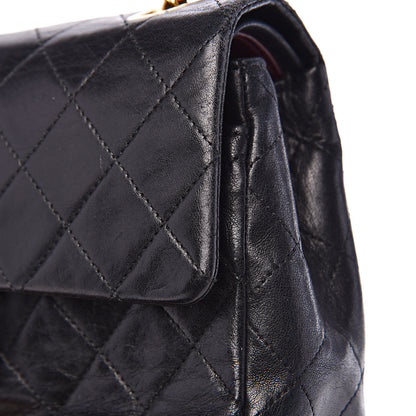 Chanel Lambskin Quilted Small Double Flap Black 16 of 24