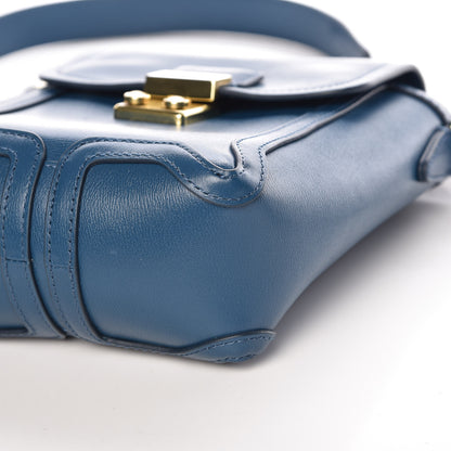 3.1 Phillip Lim 3.1 Embossed Grain Calfskin Pashli Camera Shoulder Bag Blue 8 of 8