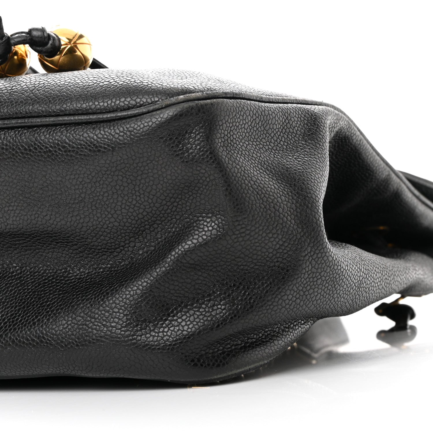 Chanel Caviar CC Backpack Black 9 of 13