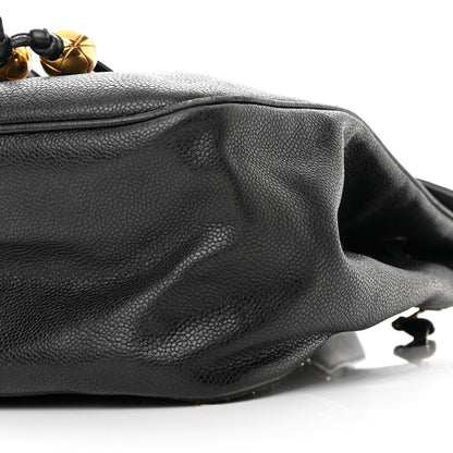 Chanel Caviar CC Backpack Black 9 of 13