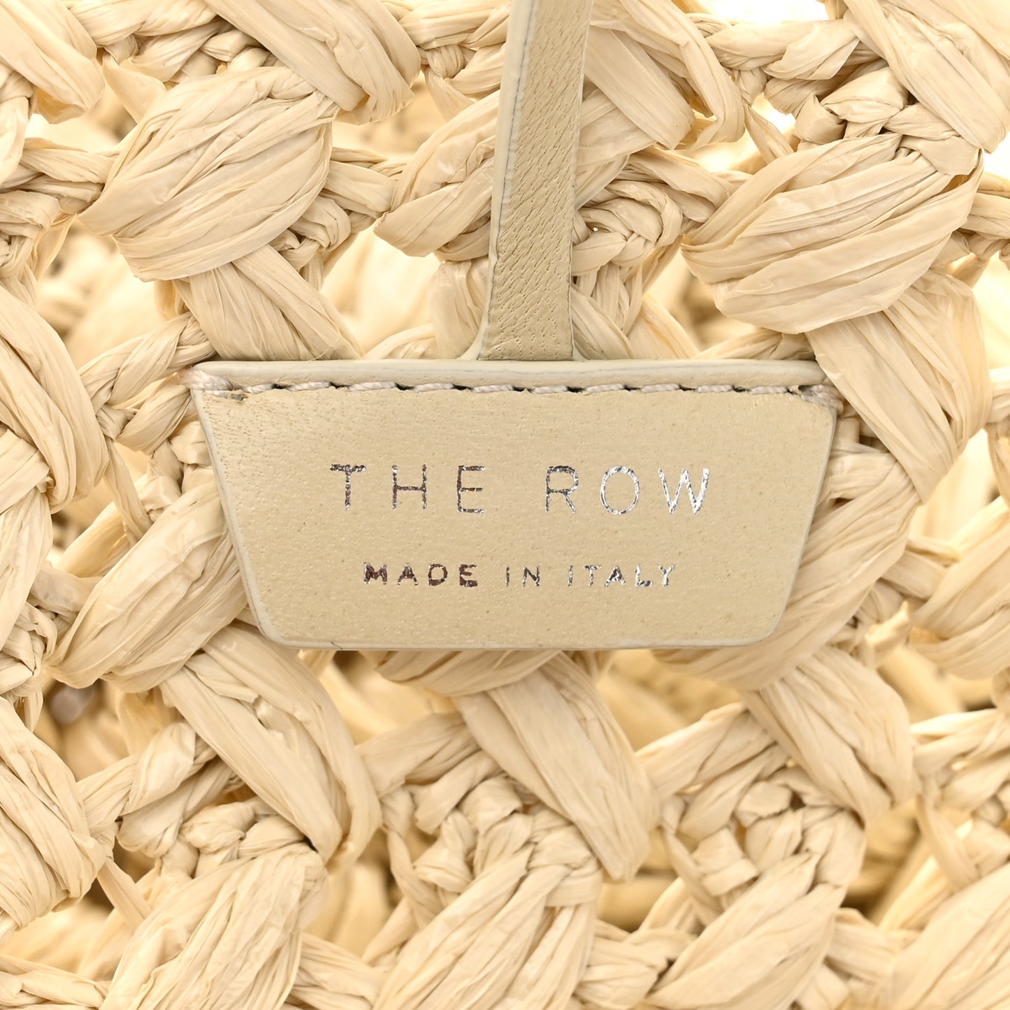Raffia Estelle Tote Bag Wheat