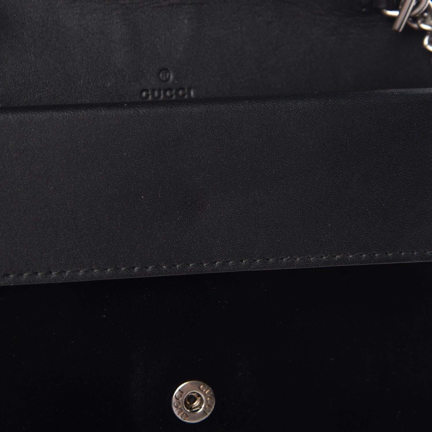 Gucci Velvet Super Mini Dionysus Shoulder Bag Black 12 of 17