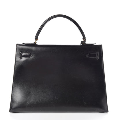 Hermes Box Kelly Sellier 32 Black 4 of 34