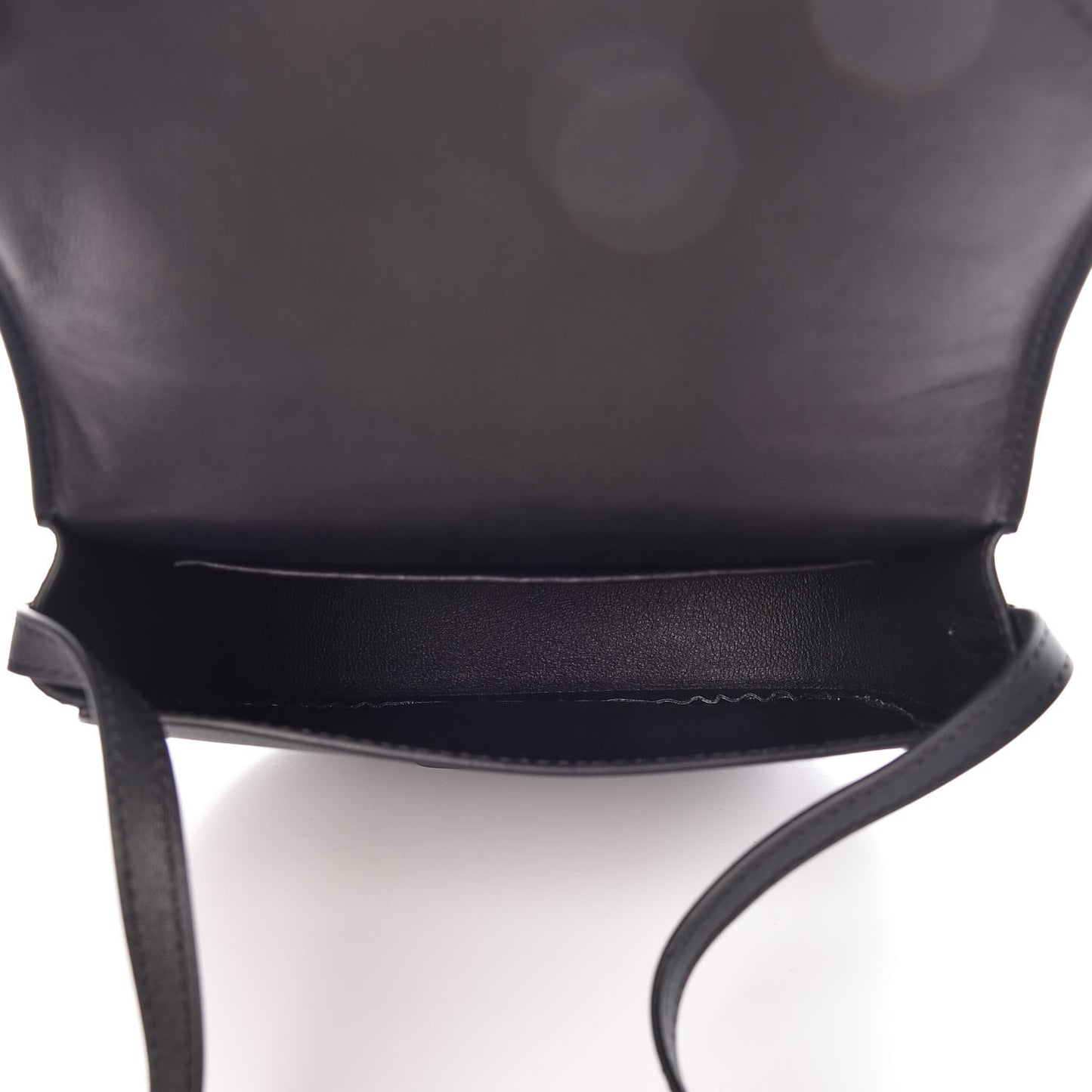 Smooth Calfskin Small Trotteur Black