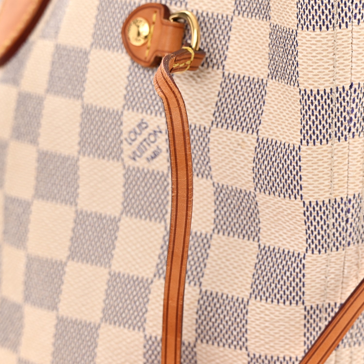 Louis Vuitton Damier Azur Neverfull MM 16 of 22