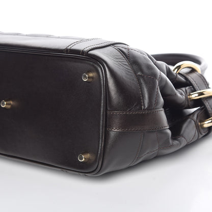 Burberry Calfskin Quilted Baby Beaton Dark Brown 13 of 13