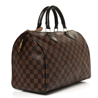 Louis Vuitton Damier Ebene Speedy 30 3 of 13