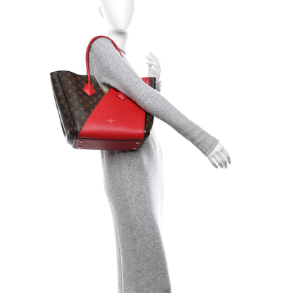 Louis Vuitton Calfskin Monogram Kimono Tote Cherry 2 of 10